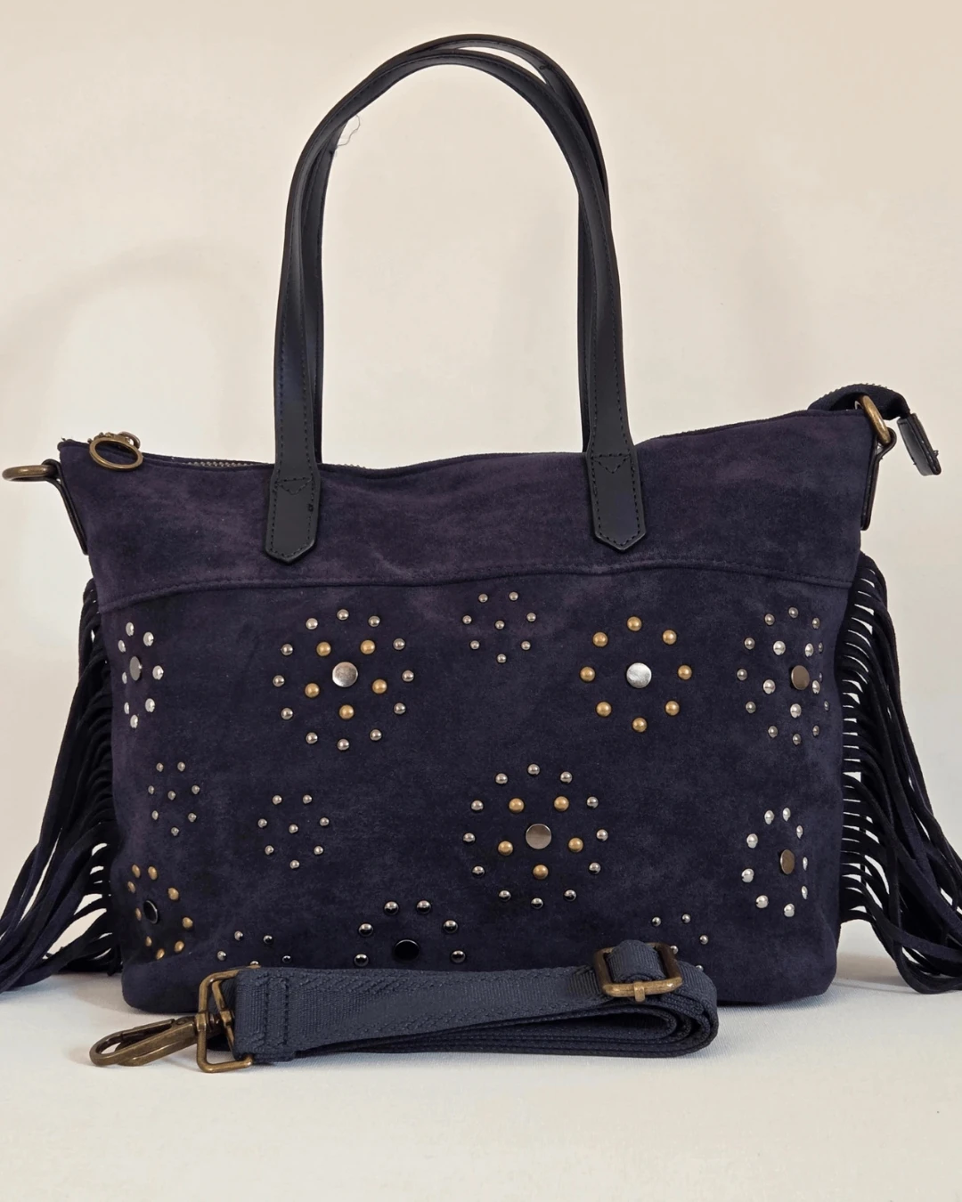Zélia Sac suédine bohème